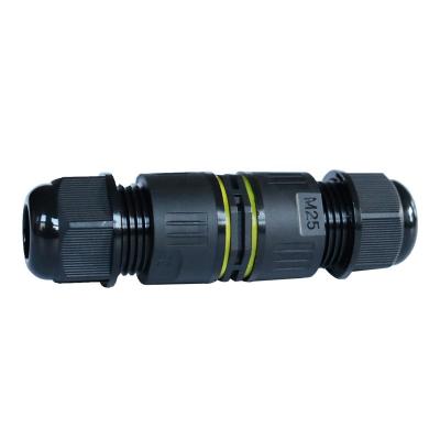 China PA6 M16M20M25 Cable Gland Connector 2-5 Pin IP68 Waterproof Plug 2-5 Core Male And Female Connector for sale