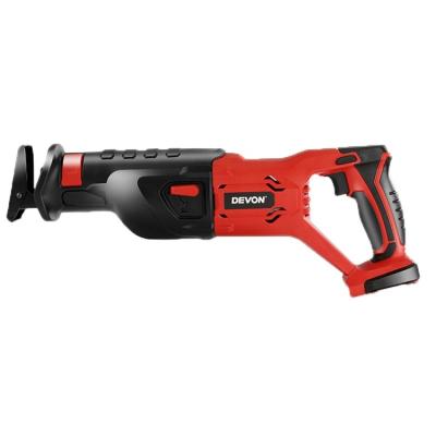 China Wood Saw DEVON 20v Lithium-ion Power Tool Brands Electric Cordless Reciprocating Saw for sale