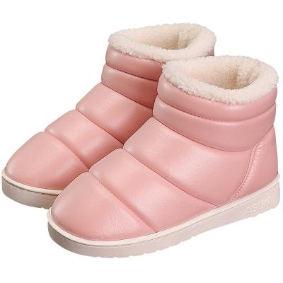 China Height Increasing Hot Sale Winter Men Women Snow Boots Warm Fur Casual Ankle Boots Women Waterproof Warm Short Shoes for sale