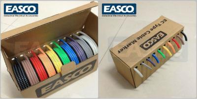 China EASCO 0-9 PVC Cable Marker Box for sale