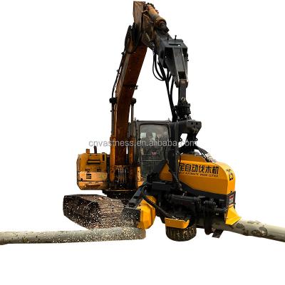 China Forestry Wood Log Log Tree Cutter Excavator Automatic Logging Hydraulic Harvester Cutting Heads For Sale for sale