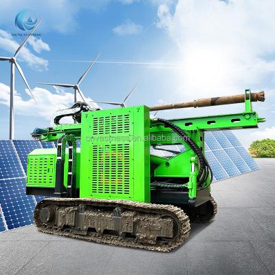 China Construction worksÂ   solar ram machine factory price crawler ram photovoltaic equipment for sale for sale