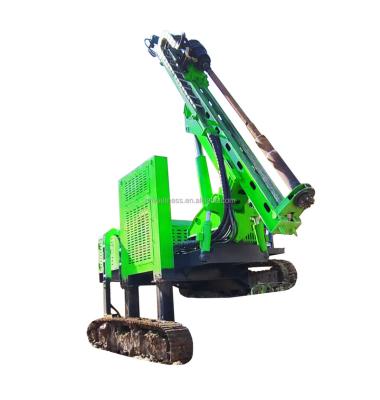 China Grow Solar Hydraulic Ram Machine Crawler Post Pile Drive Photovoltaic Machine for sale