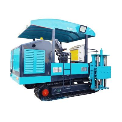 China Concrete Curber Slip Form Paver Tire / Track Restriction And Gutter Slip Form Machine Paving Equipment for sale