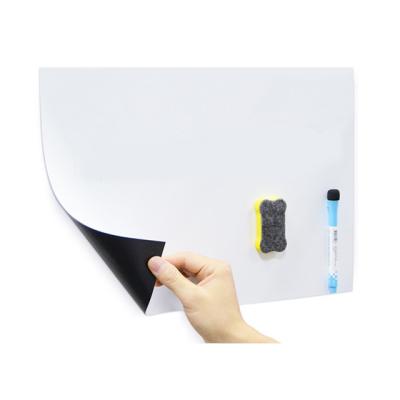 China Education.Training.Office Manufacturer Self Adhesive Dry Erase Whiteboard Graffiti Wallpaper Sticker Roll Magnetic for sale