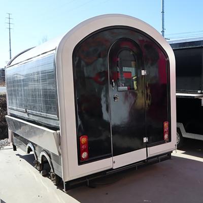 China Vegetable processing plant 2022 new design fast food trailer in China outdoor hot dog snack camper cart hamburger pizza ice cream camping truck for sale