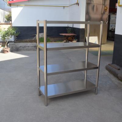 China Best viable price customized height adjustable kitchen wearhouse stainless steel shelf for sale