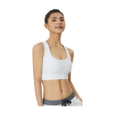 China Racerback wrap Quick-drying sweat-wicking beauty back sports bra for sale