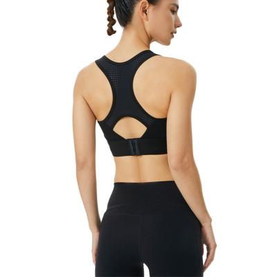 China Racerback wrap light and natural, enjoy breathing, breathable sports pump bra without steel ring for sale