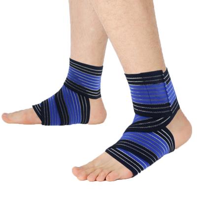 China Keep Stable Wholesale Neoprene Compression Wrap Ankle Brace Highly Breathable Adjustable Support Strap For Gym And Sports Injury for sale