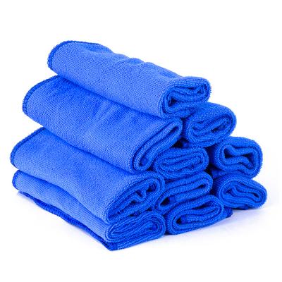 China Black Towel Microfiber Towel Disposable Auto Detailing Washing Station Tools Microfiber Washing Cleaning Towel for sale