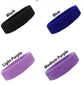 China Elastic / Breathe Breathable And Sweat-absorbent Sports Logo Men Headband Sport Sweatband for sale