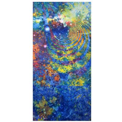 China DecorateÂ   Custom Microfiber Polyester Polyester Sublimation Print Tube Scarf Seamless Reflective Multifunctional Headwear for sale