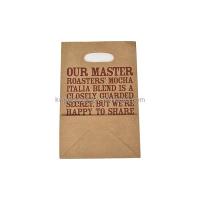 China Recyclable Factory Outlet Kraft Paper Shopping Gift Bag For Packaging for sale