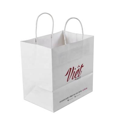 China Recyclable Wholesale Food Kraft Paper Bag Oilproof Rhombus Shaped Craft Pointed Bottom Paper Bag for sale