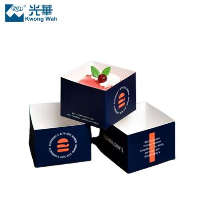 China Recyclable KW230 Food Grade Eco - Friendly Cake Boxes Packaging Cake Boxes Kraft Paper for sale