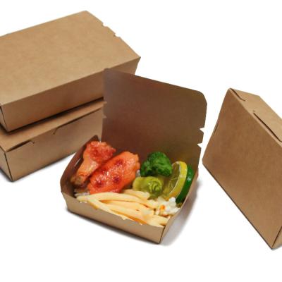 China Factory Manufacturer Recyclable Guangdong Stock Various Size Paper Box Packaging Container Box Frozen Food for sale