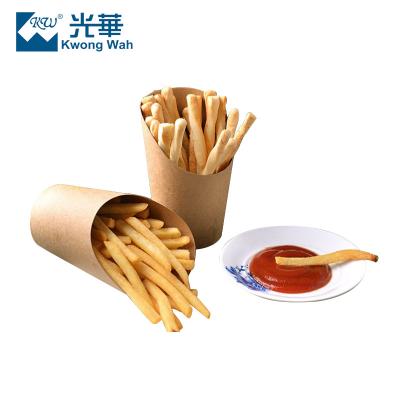 China Disposable Factory Eco - Friendly Kraft Paper Food Containers Packaging Delivery Cups for sale