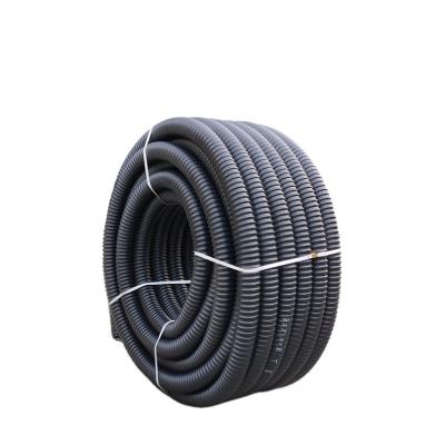 China PVC/HDPE/PP/Customized Perforated HDPE Single Wall Corrugated Pipes OD50mm for sale