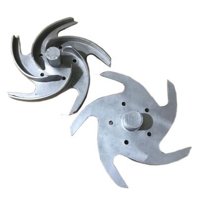 China Custom Cast Steel/Stainless Steel Precision Impeller/Investment Casting Pump Impellers/Casting Water Pump Impeller for sale