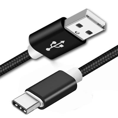 China 5V 2A Type-C Data Cable Charging Tie Nylon Braided USB-C For Original Samsung Xiaomi Mobile Phone Cable for sale