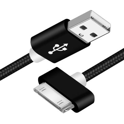 Κίνα 5V 2A PUJIMAX 2A Nylon Braided Data Cable Fast Charging 0.25m 1m 2m USB 30pin i Phone 4 Data Line 4s προς πώληση