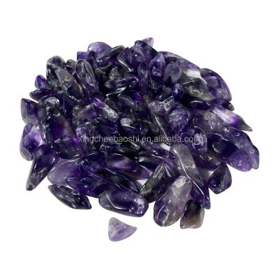 China Europe Wholesale High Quality Natural Crystal Geode Chips Amethyst Gravels Small Tumble Stones Crystals Healing Stones For Sale for sale