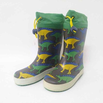 China Factory Price Free Sample Fashion Waterproof Children Shoes OEM Kids Rain Boots Wholesale Waterproof Rubber Support Rain Boots for sale