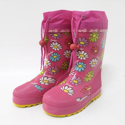 China Factory Price Customized Wholesale Waterproof Chlidren Rain Boots Fashion Shoes Kids Rain Boot Free Sample Waterproof Rubber Wellies for sale