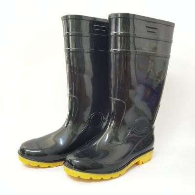 China Agriculture Construction Worker Waterproof Boot Light PVC Anti-slippery Oil Resist Man PVC Rain Boot for sale