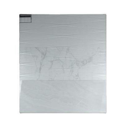 China Good Quality Modern Interior 3D Wall Tile 300*800mm Glossy Ceramic Bathroom Tiles for sale