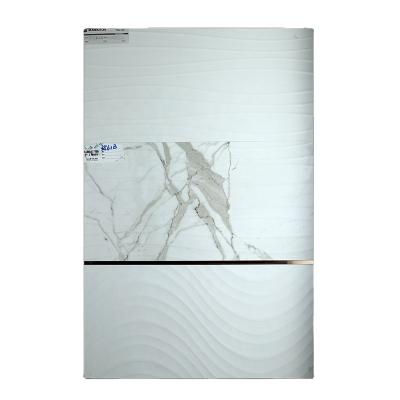 China Modern Glossy Ceramic Wall Tiles 300*600mm Ceramic Wall 3D Tile Bathroom Tile for sale