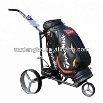 China Titanium Newly Designed High Quality Stainless Steel Electric Golf Trolley for sale