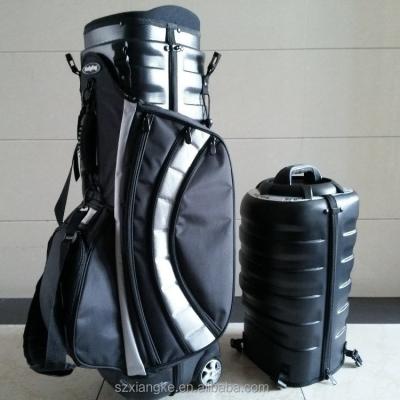 China Raincoat. Anti-Static Waterproof Hard Case Golf Set Airline Bag For Newest Design Golf Bag Golf With Hardness Wheel And Travel Bag for sale