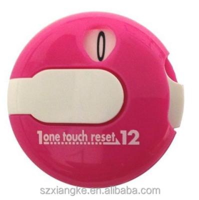 China New One Touch Portable Handheld Pocket Discount Fits Plastic Golf Glove Race Counter for sale