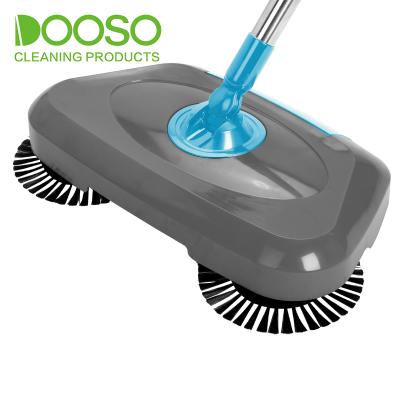 China Sustainable New Arrival 360 Broom Hand Push Rubber Magic Sweeper Broom Clean Set for sale