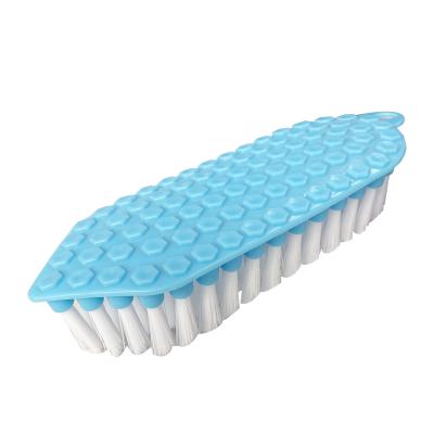 China Wholesale High Quality Flexible Clothes Washing Cleaning Scrub Bristle Brush for sale