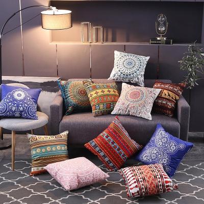 China Lovely Deer Print Sofa PORTABLE Square Pillow Case Decorative Cushion for sale