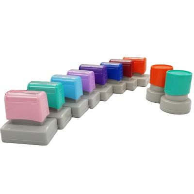 China Many Colors Photosensitive Pastel Pastel Foam Office Flash Holder Office Stamp for sale