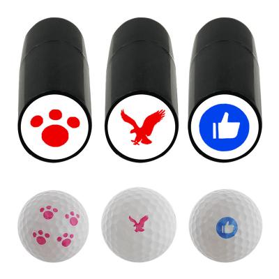 China Used Of Golf Colorfast Wholesale High Quality Professional Custom Quick Dry Gift Plastic Golf Ball Stamp for sale