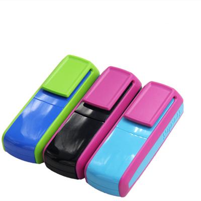 China Auto Office Customized Light Weight Clear Office Make Self Inking Stamps Signature Personalized Self Inking Pocket Stamp for sale