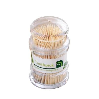 China Factory direct supply natural good quality color bamboo toothpicks disposable biodegradable for sale