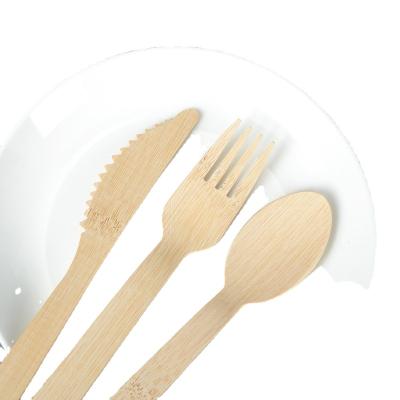 China Good quality environmental bamboo disposable fancy disposable bamboo cutlery for sale