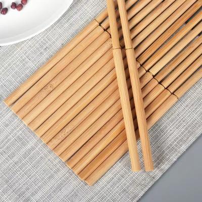 China Quick Viable Natural Nooddles Industry Accept Customized Logo Spliced ​​Bamboo Chopsticks Chopsticks for sale