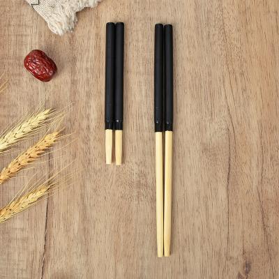 China Viable disposable custom logo factory bamboo chopsticks wholesale price telescopic bamboo chopsticks for sale