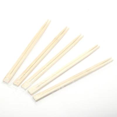 China Viable Opp Wrapped 21cm Eco Friendly 24cm Hotel Restaurant Custom Pack Twins Bamboo Chopsticks for sale