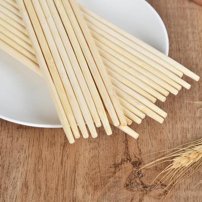 China Factory Direct Sale Good Quality Disposable Supplier Natural Disposable Chopsticks Bulk Around Bamboo Chopsticks for sale