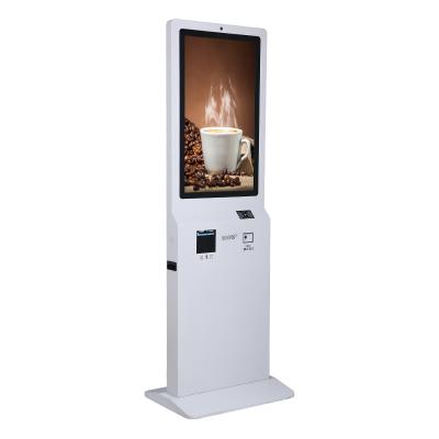 China Self checkout 23.8inch self checkout touch screen payment kiosk for supermarket cafe self service kiosk for sale