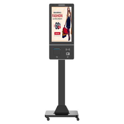 China Customized New Android or Windows OS Customized New OS POS/Food/Advertising Ordering Pay Kiosk Self Pay Kiosk Self Service with Credit Card POS Support for sale