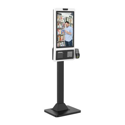 China China manufacture of shopping mall 32 inch outdoor fast food self service payment kiosk mach payment order kiosk for sale